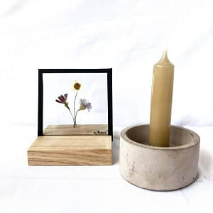 Zeeuws knoopje, kamille en korenbloem 10 x 10