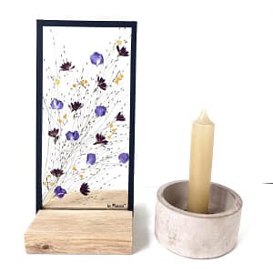Lijst met eens speciale bloemenmix (3) 10 x 20