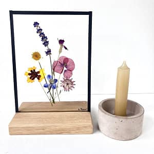 Plukboeket met lavendel en margriet  15 x 20