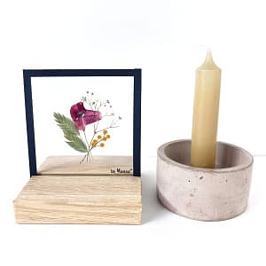 10 x 10 miniboeket met klaproos
