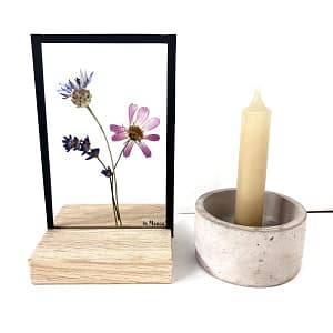 Lijst 10 x 15 Lavendel, korenbloem en cosmea