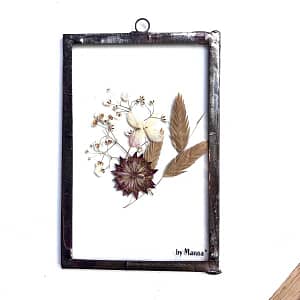 Hanglijst 10 x 15 gipskruid, hortensia en Zeeuws knoopje