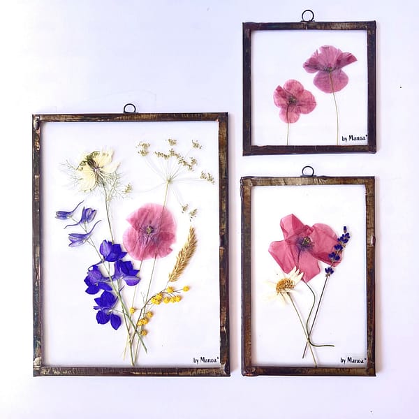 Hanglijst 10 x 15 Margriet, klaproos en lavendel - Afbeelding 2