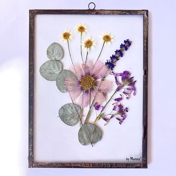 Hanglijst 15 x 20 boeket met o.a. cosmea